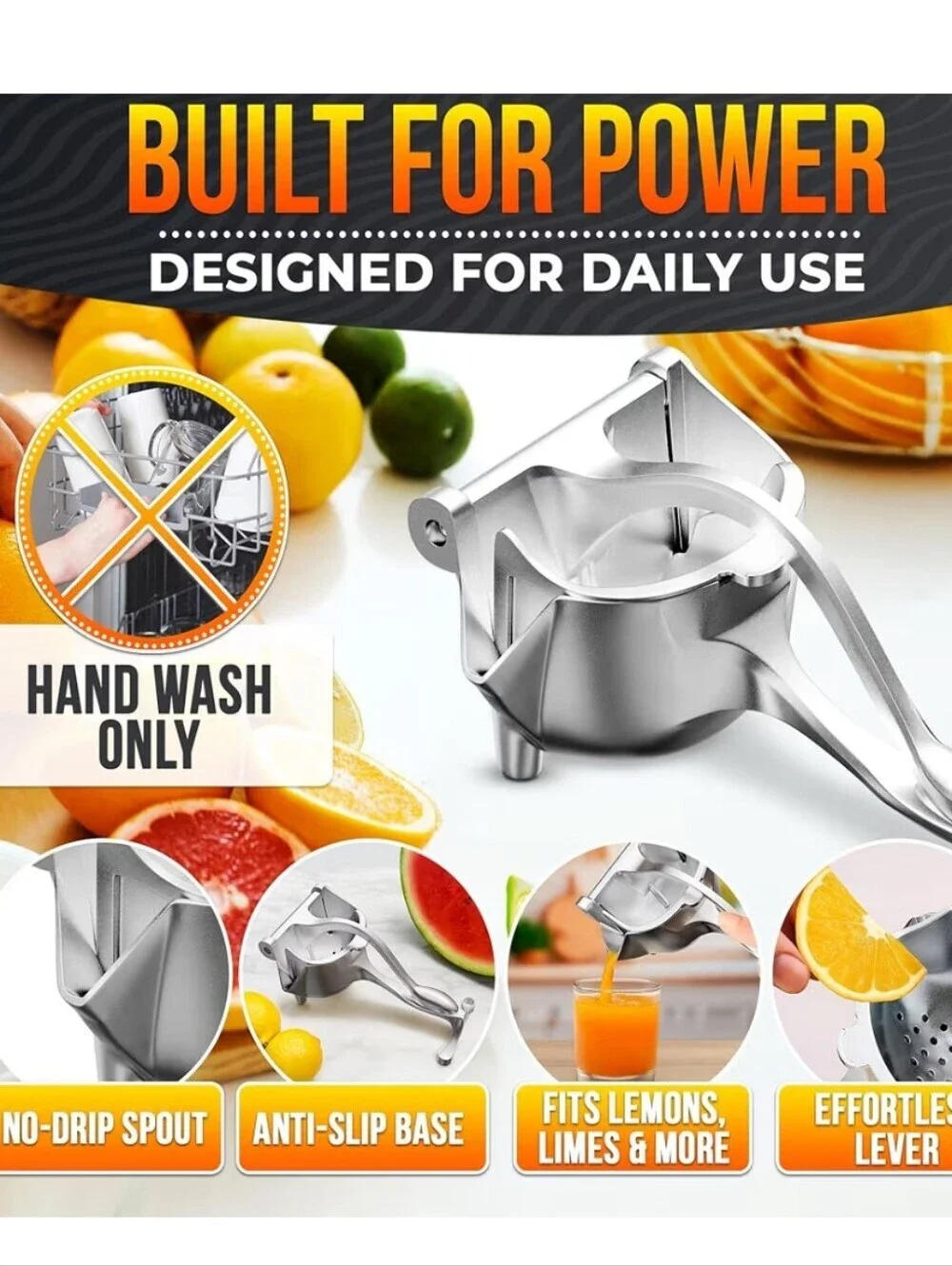 Hand Juicer Squeezer
